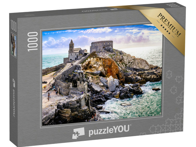 Puzzle 1000 pezzi „famoso centro storico di Porto Venere in Italia - foto“