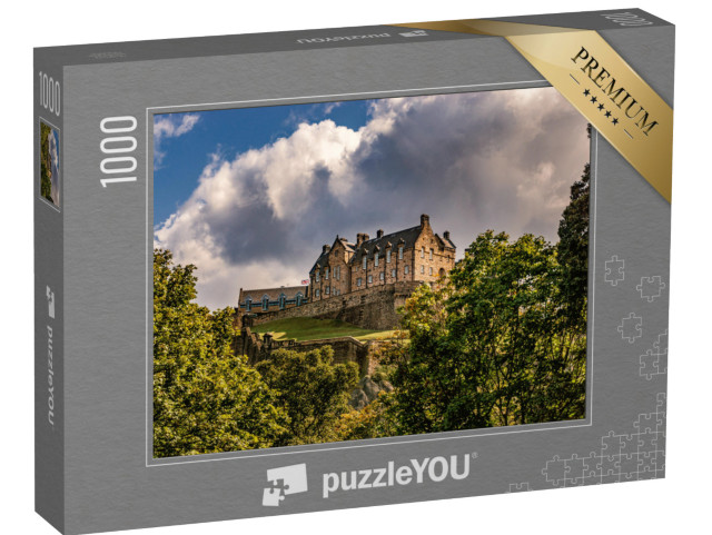 Puzzle 1000 pezzi „Castello di Edimburgo, Scozia, Europa“