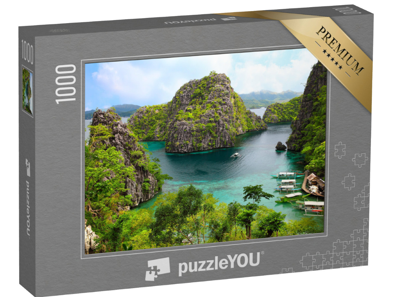 Puzzle 1000 pezzi „Isola di Busuanga, provincia di Palawan, Filippine“