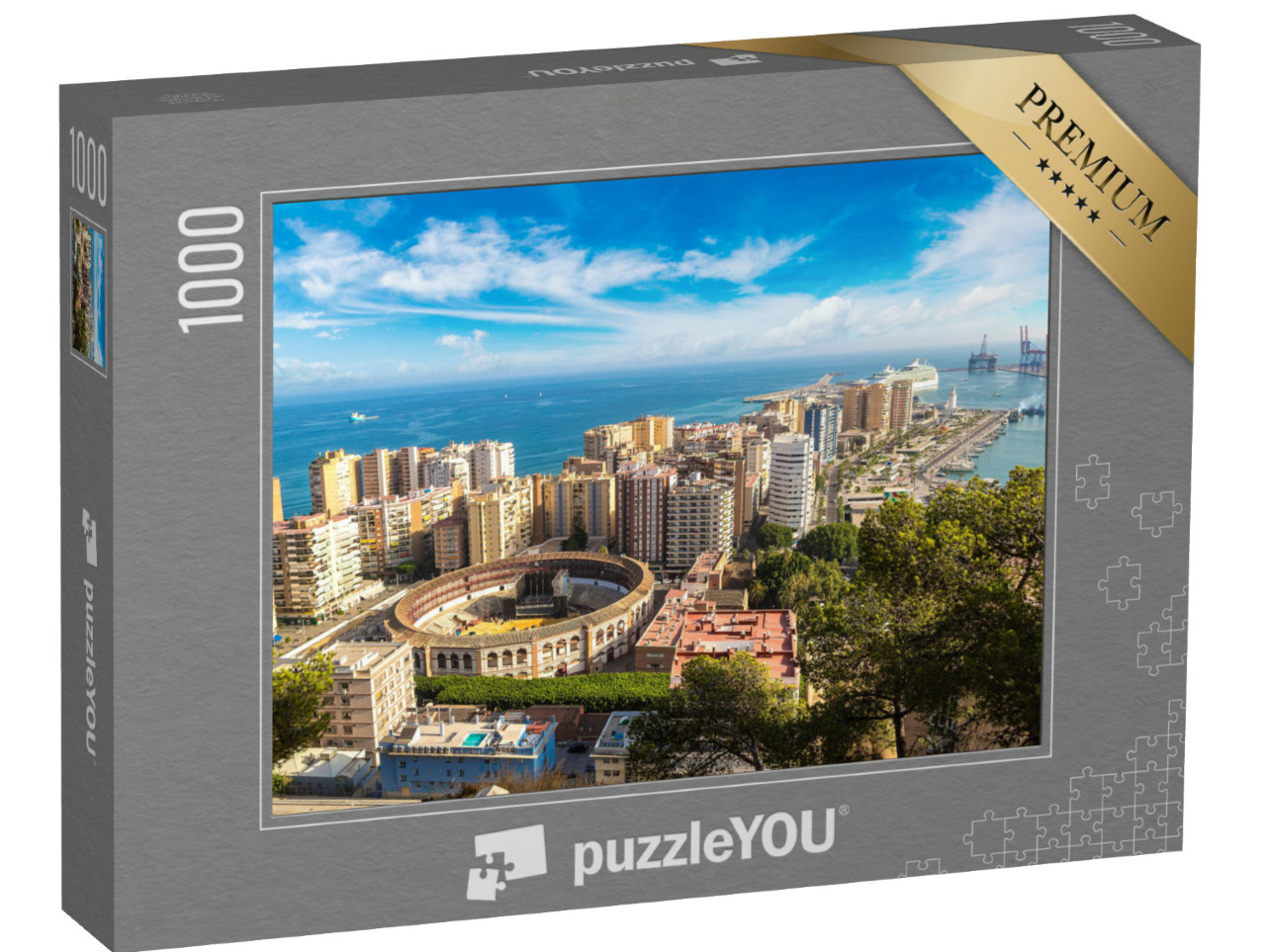 Puzzle 1000 pezzi „Malaga in estate“