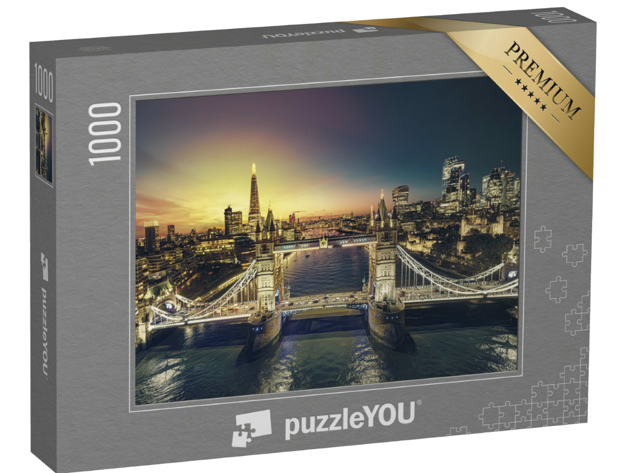 Puzzle 1000 pezzi „Tramonto a Londra“