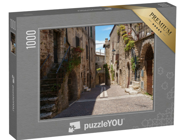 Puzzle 1000 pezzi „Montecchio, centro storico della provincia di Terni, Umbria, Italia“
