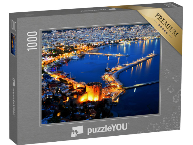 Puzzle 1000 pezzi „Alanya, Riviera turca di notte“