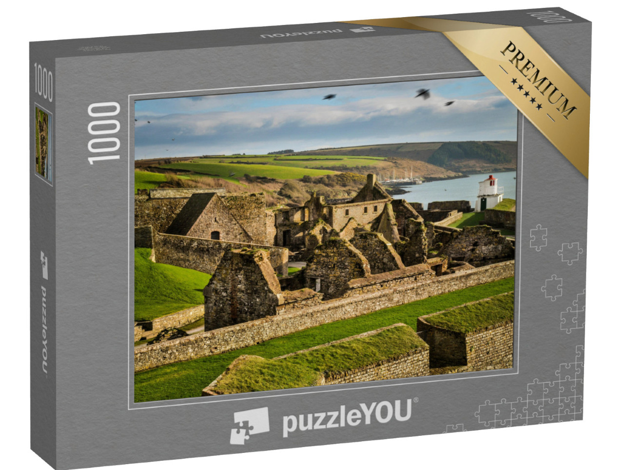 Puzzle 1000 pezzi „Forte Kinsale, fortezza in Irlanda“