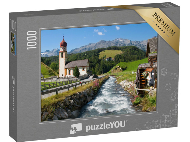 Puzzle 1000 pezzi „Villaggio alpino Niederthai nella Ötztal“