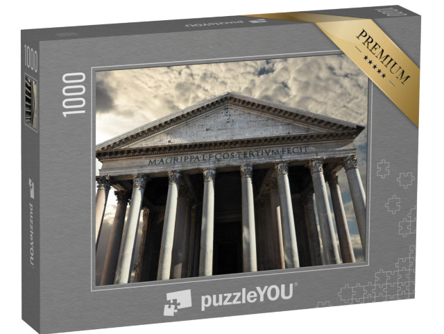 Puzzle 1000 pezzi „Pantheon, tempio degli dei dell'antica Roma“