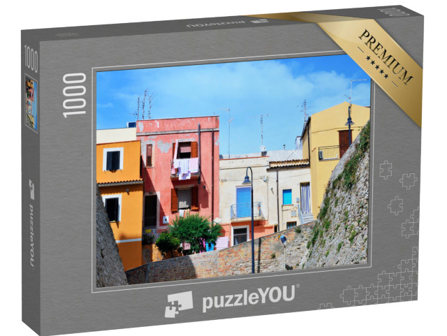 Puzzle 1000 pezzi „il centro storico di termoli, molise, italia“