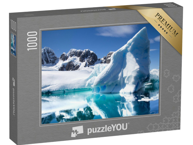 Puzzle 1000 pezzi „Paesaggio antartico con iceberg in primo piano“