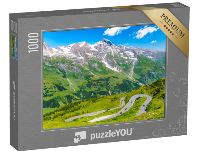 Puzzle 1000 pezzi „La strada alpina del Grossglockner nelle Alpi austriache“
