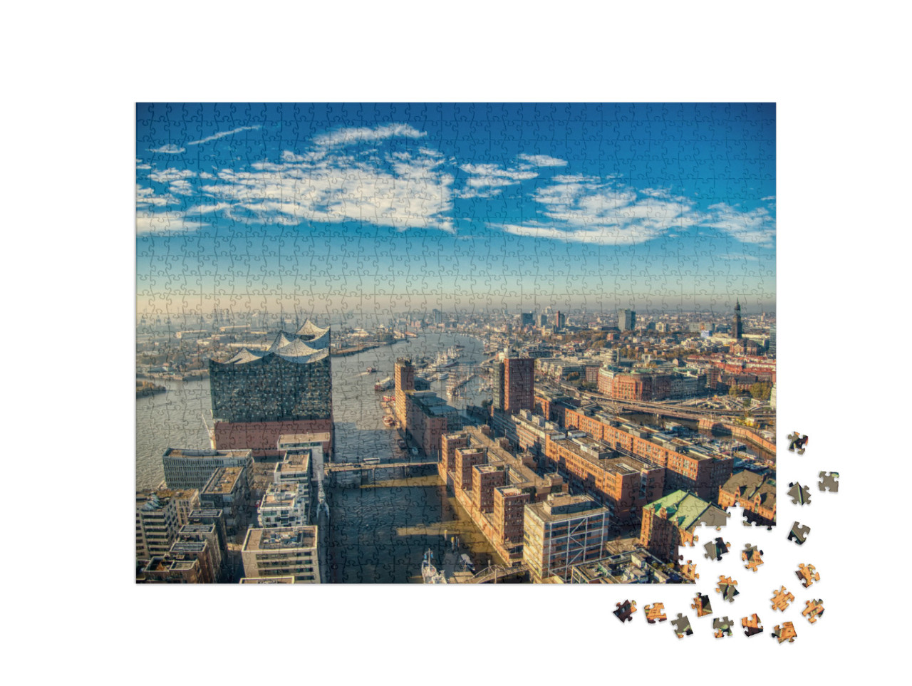 Puzzle 1000 pezzi „Elbphilharmonie, Amburgo“