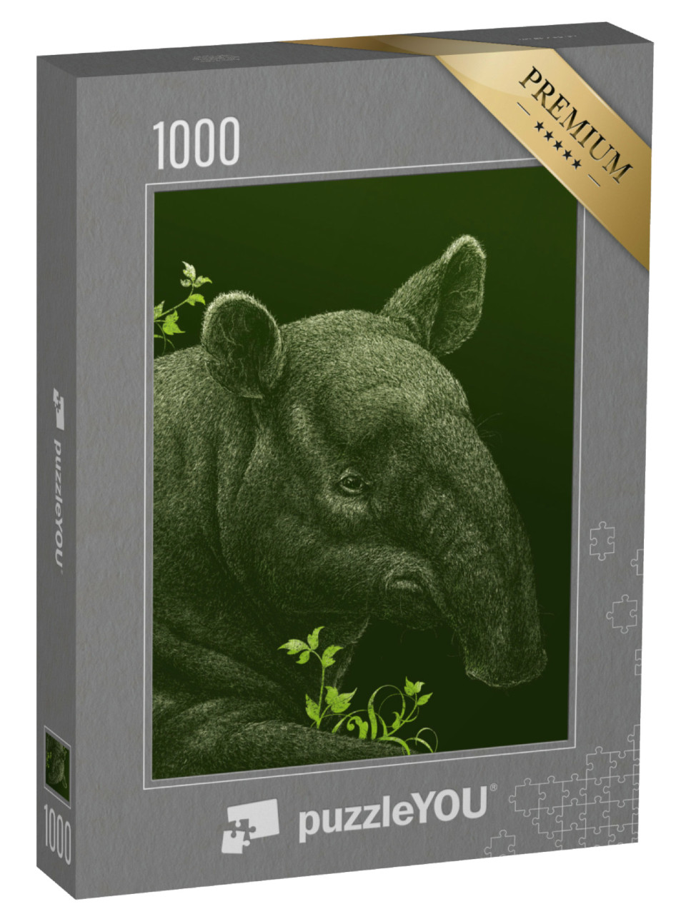 Puzzle 1000 pezzi „Tapiro“