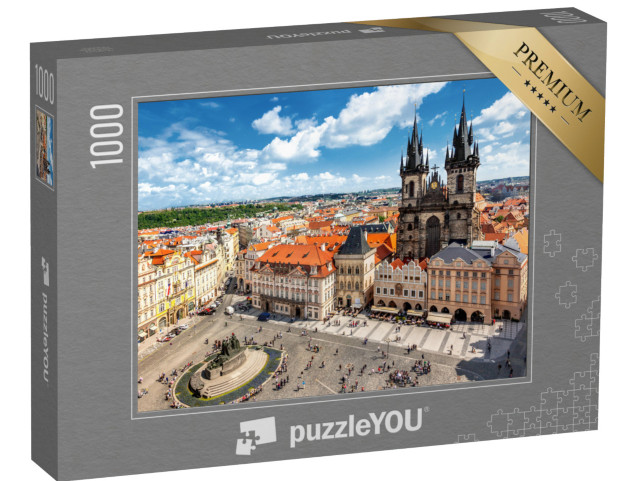 Puzzle 1000 pezzi „Piazza della Città Vecchia a Praga“