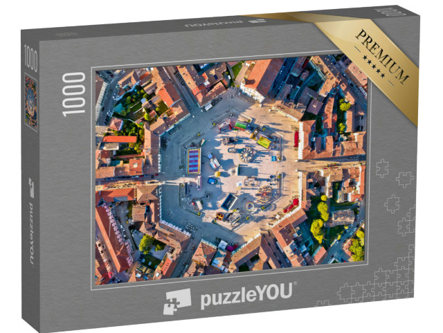 Puzzle 1000 pezzi „Città di Palmanova, Patrimonio dell'Umanità dell'UNESCO nella regione Friuli Venezia Giulia, Italia“
