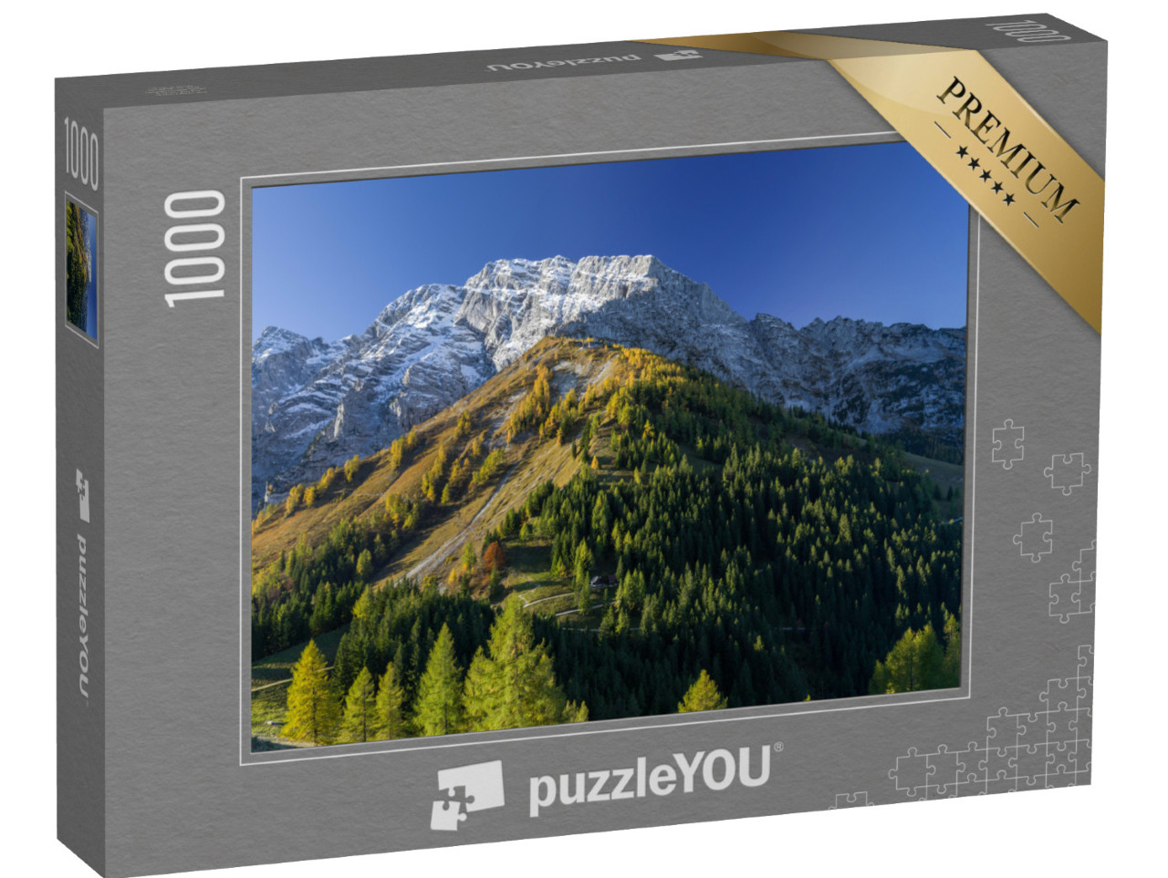 Puzzle 1000 pezzi „Panorama delle Alpi austro-tedesche vicino a Berchtesgaden“