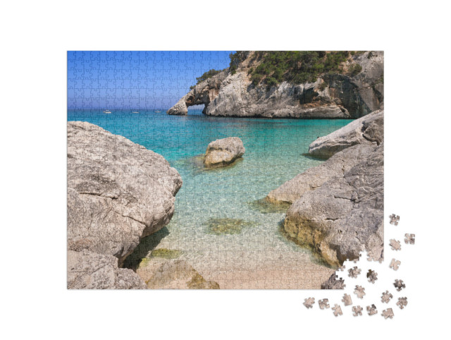 Puzzle 1000 pezzi „Sardegna, Cala Goloritze, Ogliastra, Italia“