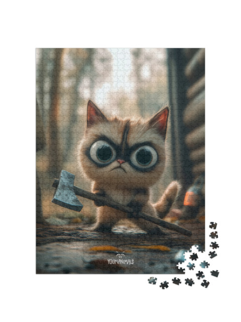 Puzzle 1000 pezzi „YOUMANIMALS: Hubert“