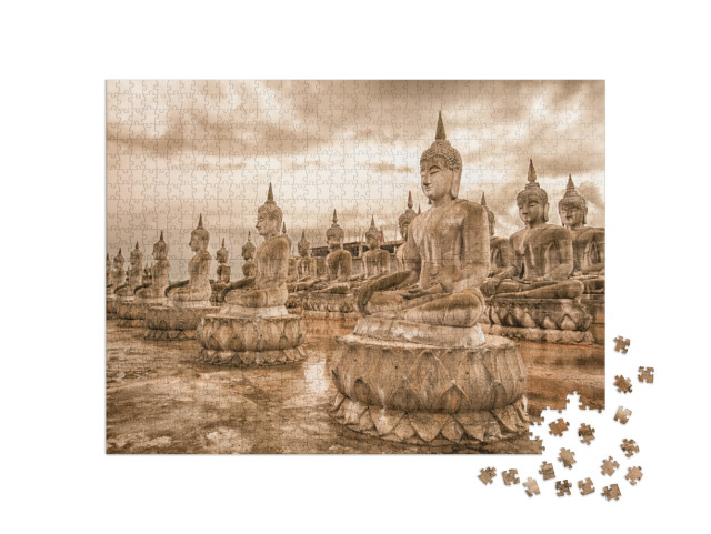 Puzzle 1000 pezzi „Parco Buddha“