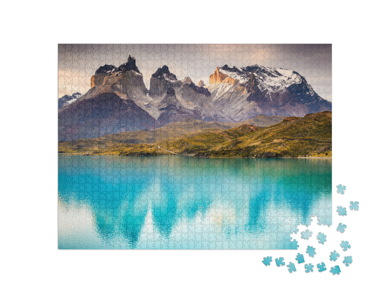 Puzzle 1000 pezzi „Torres del Paine, Patagonia, Cile“