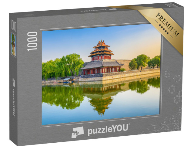 Puzzle 1000 pezzi „Fossato esterno della Città Proibita, Pechino“