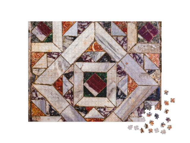 Puzzle 1000 pezzi „Mosaico sul pavimento della basilica di San Marco a Venezia“
