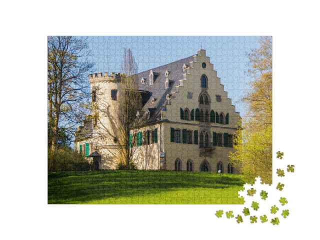 Puzzle 1000 pezzi „Castello di Rosenau vicino a Coburgo“