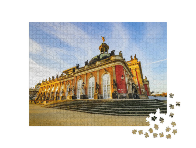 Puzzle 1000 pezzi „Potsdam, Germania-Novembre 2014: Parco Sanssouci, Potsdam, Germania“