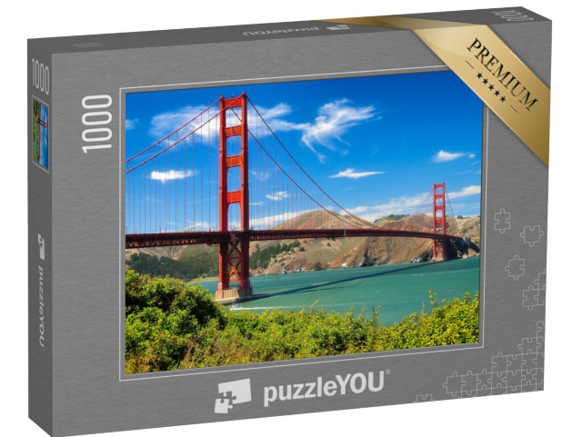 Puzzle 1000 pezzi „Il famosissimo Golden Gate Bridge, San Francisco“