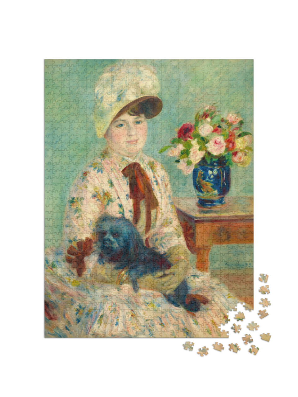 Puzzle 1000 pezzi „Auguste Renoir - Mlle Charlotte Berthier“