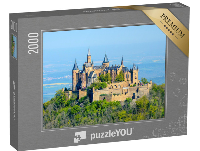 Puzzle 2000 pezzi „Il castello di Hohenzollern vicino a Hechingen nel Baden-Württemberg“