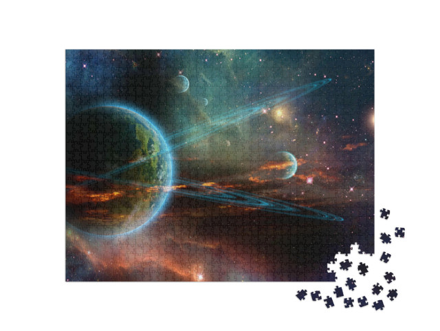 Puzzle 1000 pezzi „Gigante con anello gemello“
