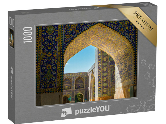 Puzzle 1000 pezzi „Moschea di Shah, provincia di Isfahan, Iran“