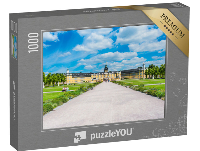 Puzzle 1000 pezzi „Palazzo a Karlsruhe, Germania“
