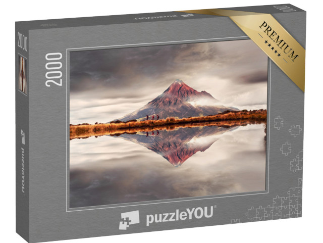 Puzzle 2000 pezzi „Monte Taranaki, Nuova Zelanda“