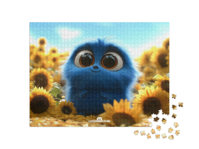 Puzzle 1000 pezzi „LITTLEMONSTERTIME: Sunflower“