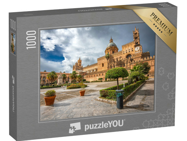 Puzzle 1000 pezzi „Palermo, Italia, presso la Cattedrale di Palermo.“