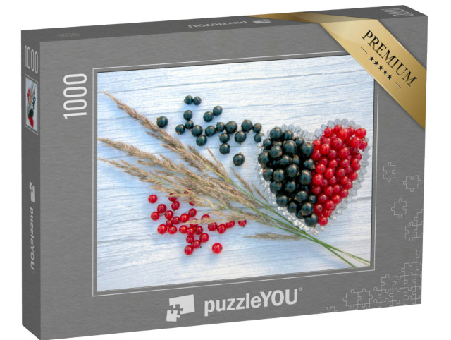 Puzzle 1000 pezzi „Ribes rosso e nero fresco“