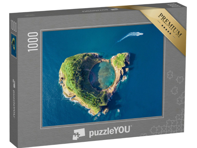 Puzzle 1000 pezzi „Vila Franca do Campo, cratere di un antico vulcano sottomarino, Azzorre“