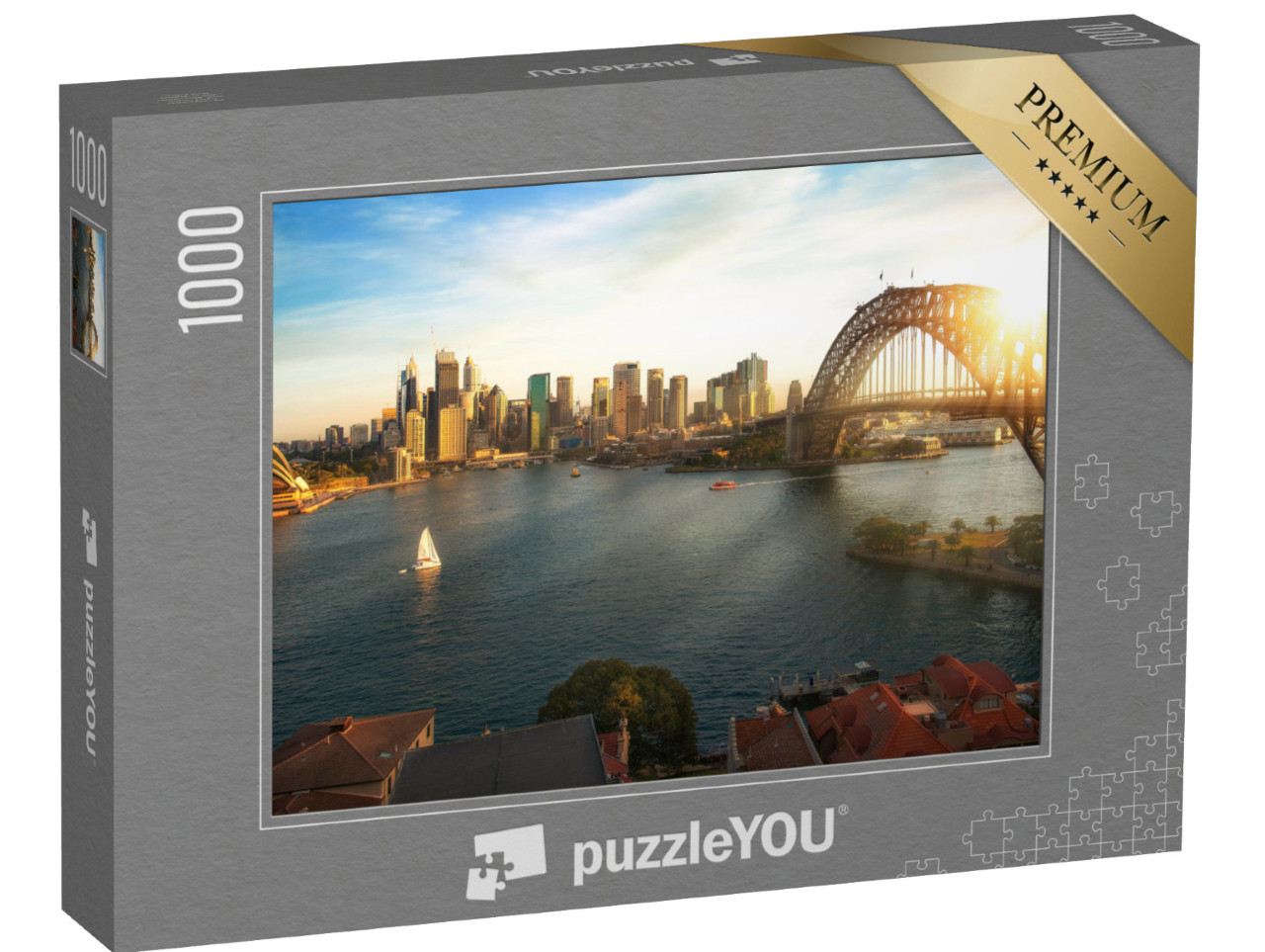 Puzzle 1000 pezzi „Vista panoramica di Sydney“