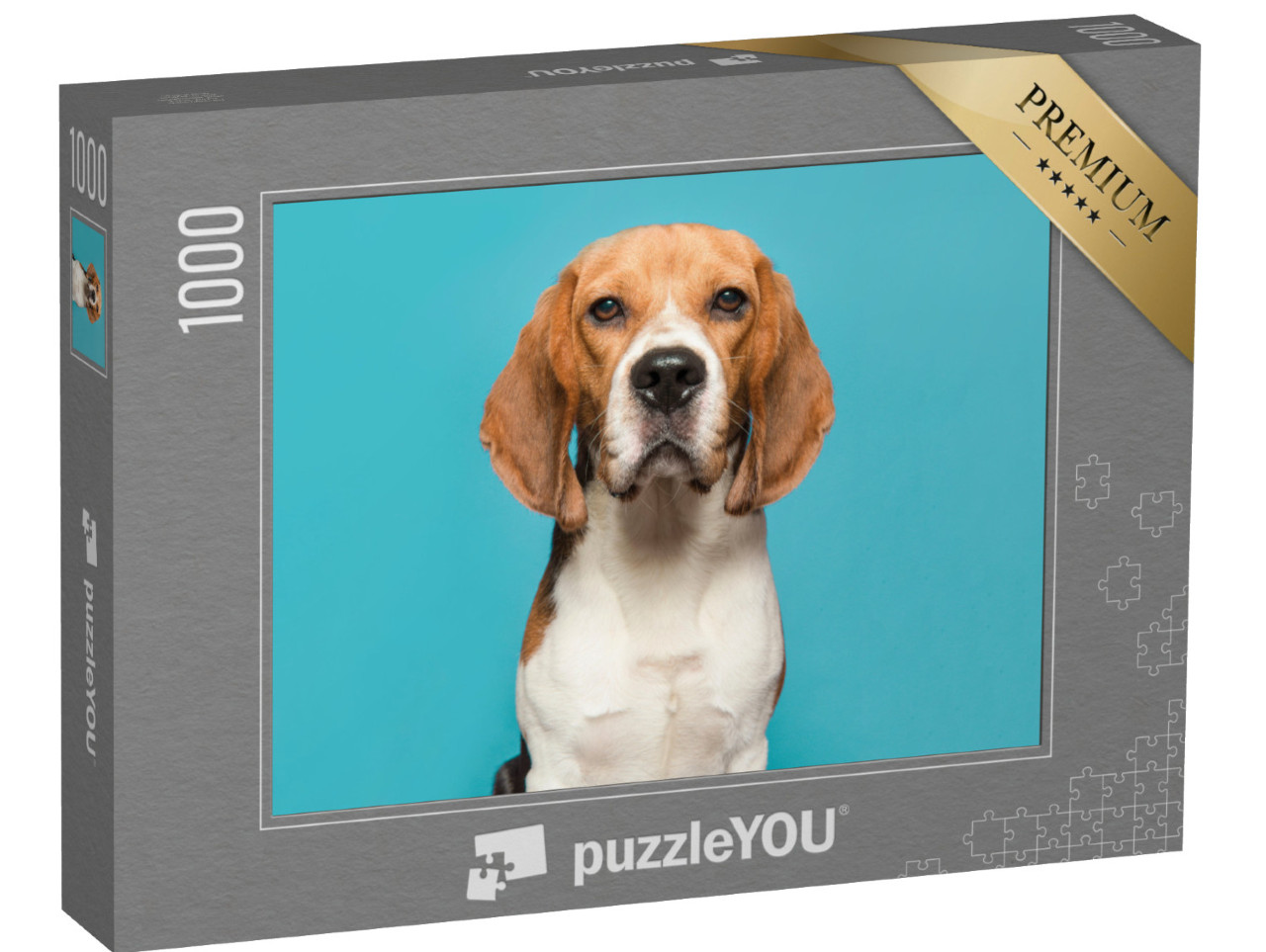 Puzzle 1000 pezzi „Ritratto di un beagle“