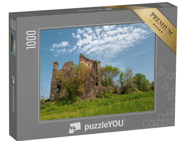Puzzle 1000 pezzi „Casa in rovina a Vetralla, Italia“