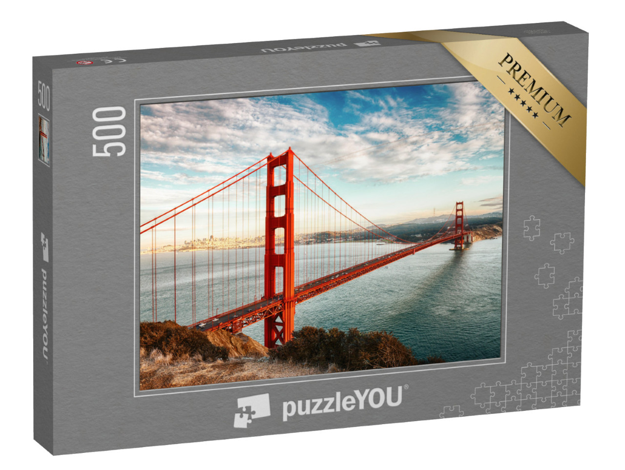 Puzzle 500 pezzi „Ponte del Golden Gate, San Francisco, USA“