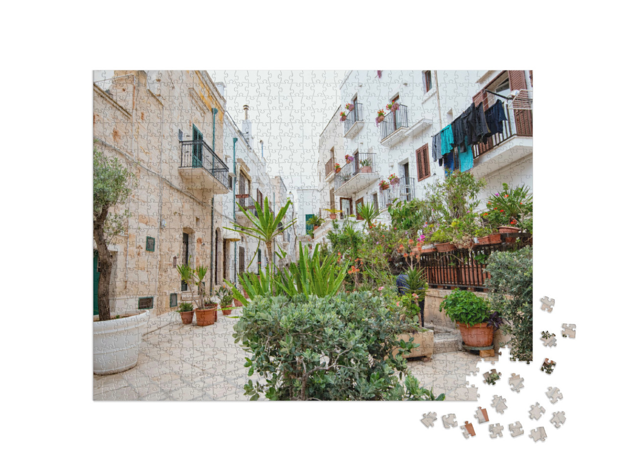 Puzzle 1000 pezzi „Città di Polignano a Mare - Italia“