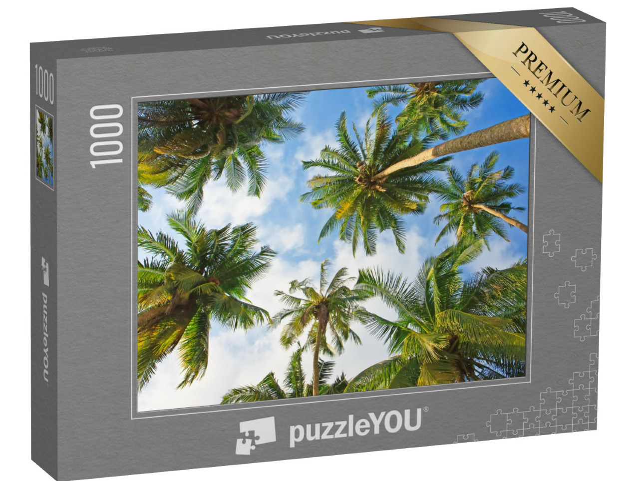 Puzzle 1000 pezzi „Bellissime palme da cocco“