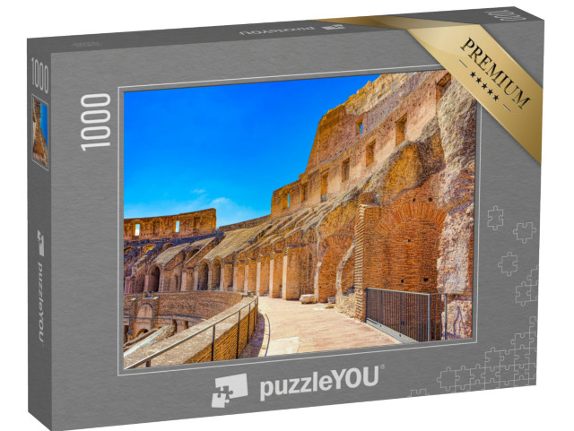 Puzzle 1000 pezzi „Colosseo. Roma antica, bella, incredibile, dove ogni luogo è pieno di storia.“