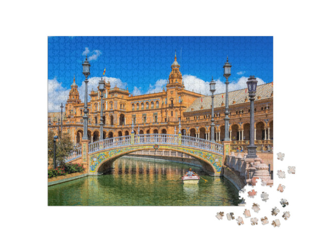 Puzzle 1000 pezzi „Siviglia in Piazza di Spagna“