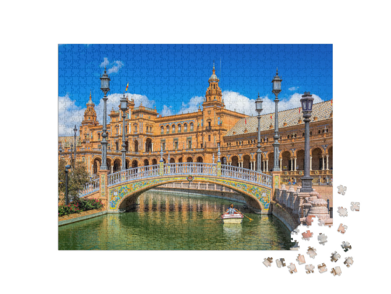 Puzzle 1000 pezzi „Siviglia in Piazza di Spagna“