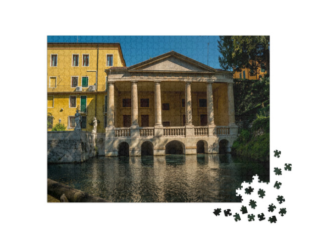 Puzzle 1000 pezzi „parco pubblico nel centro di vicenza“