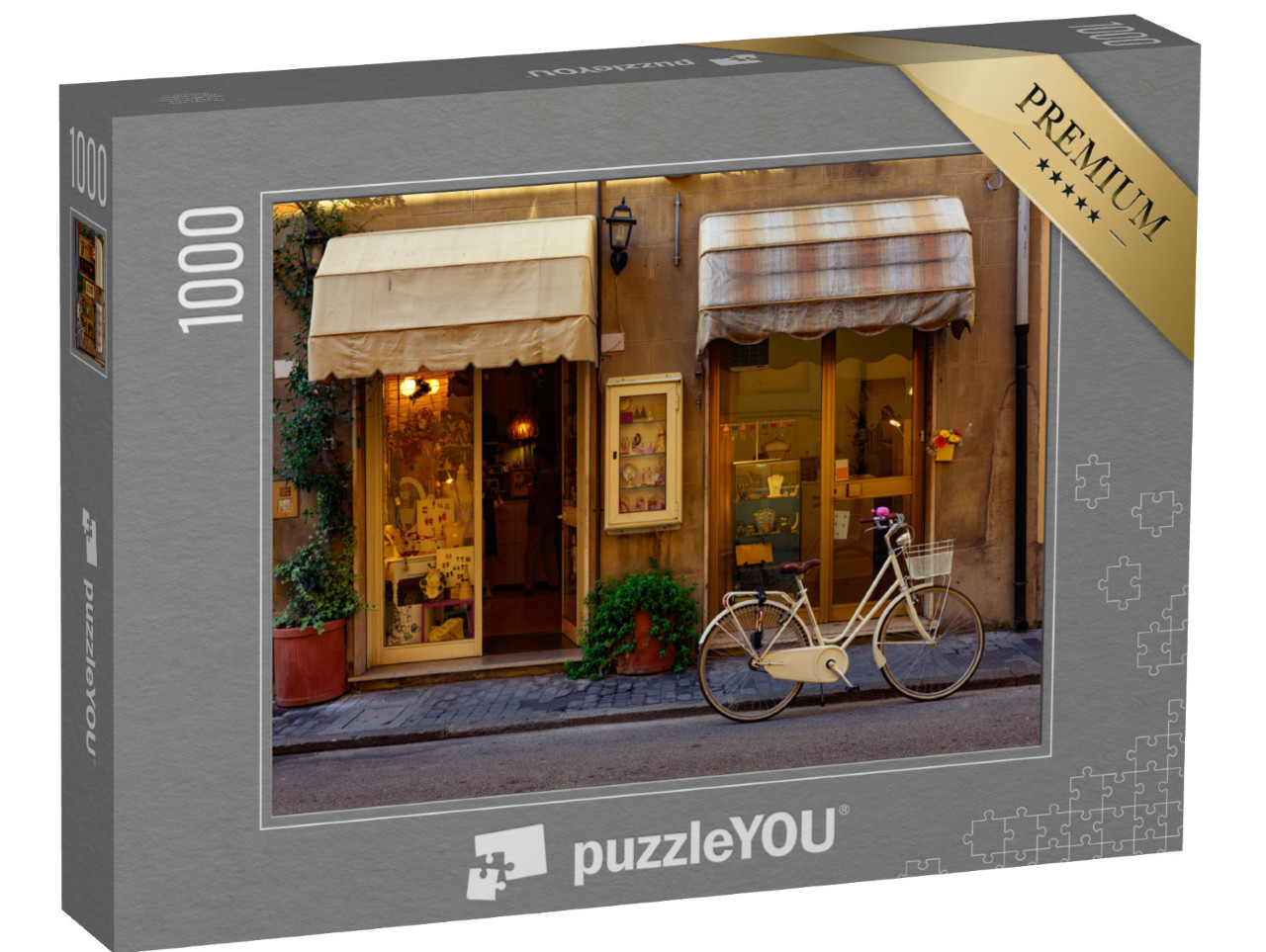 Puzzle 1000 pezzi „Strada stretta e accogliente a Pisa, Toscana, Italia. Architettura e monumenti di Pisa“
