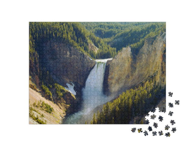 Puzzle 1000 pezzi „Grand Canyon del Parco Nazionale di Yellowstone“