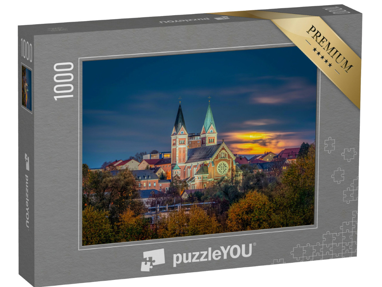 Puzzle 1000 pezzi „Chiesa del monastero, distretto di Cham“